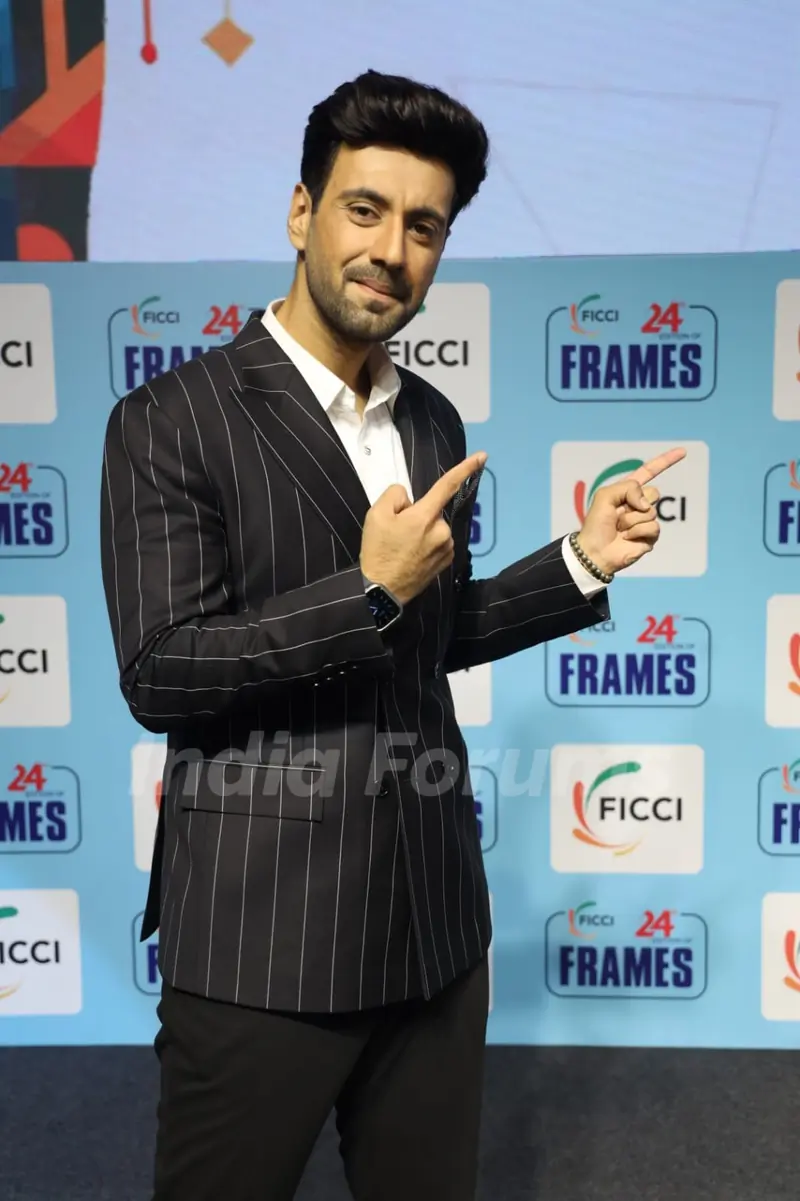 Karanvir Sharma at FICCI Frames 