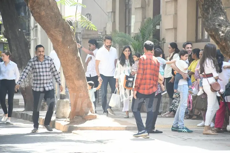 Isha Ambani snapped in the city