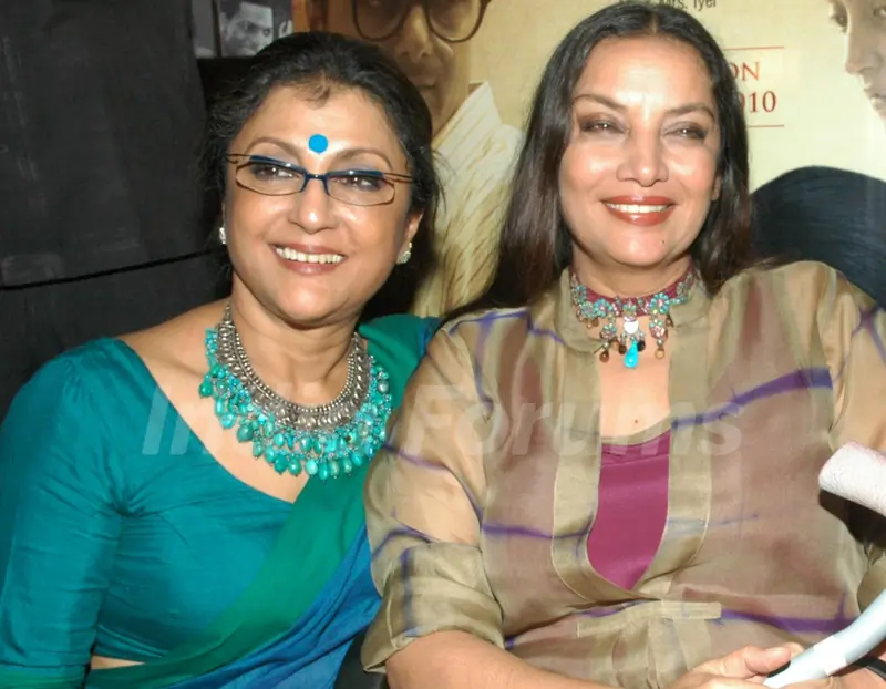 Aparna Sen with Shabana Azmi
