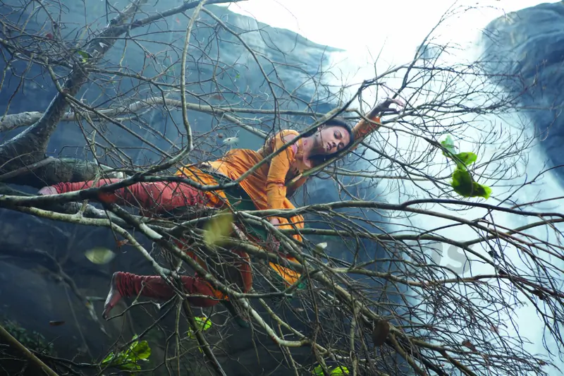 Scene from the movie Raavan