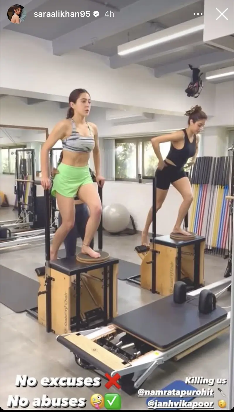 Sara Ali Khan’s Instagram story