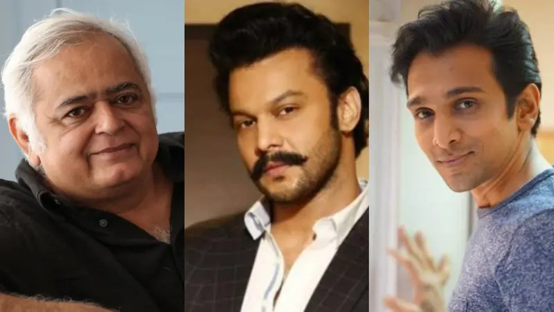 Hansal Mehta, Addinath Kothare and Pratik Gandhi