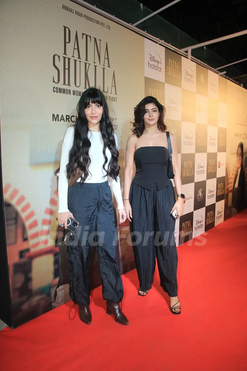 Firoza Khan snapped at the Screening of Patna Shukla