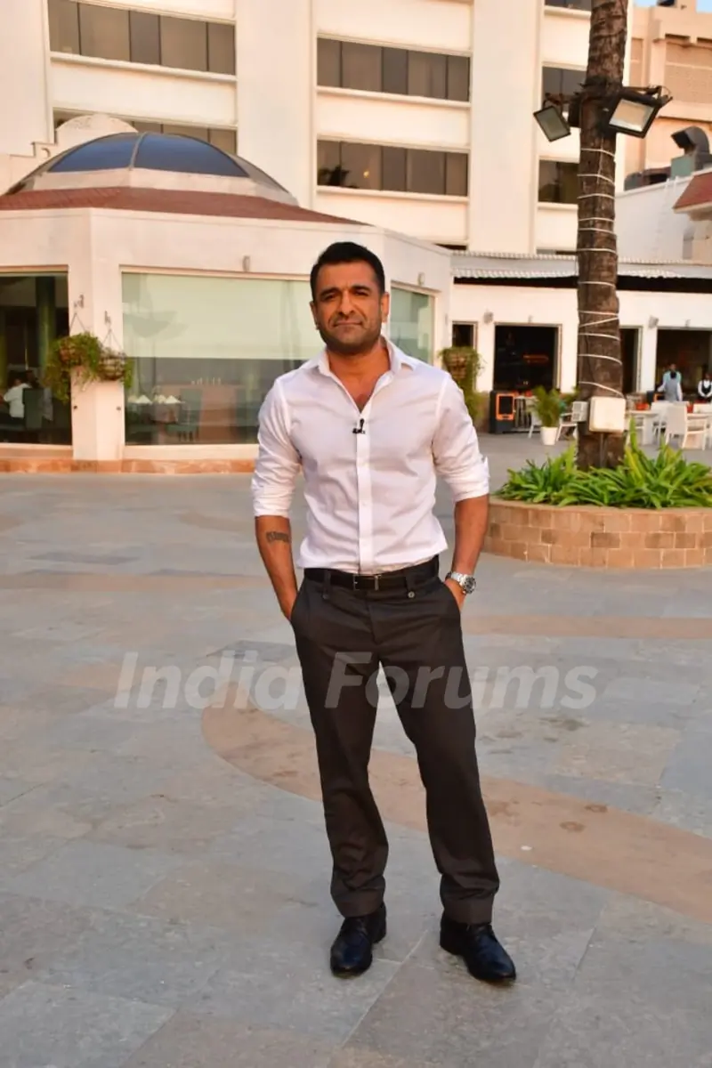 Divyanka Tripathi and Eijaz Khan snapped for their upcoming show Adrishyam: The Invisible Heroes