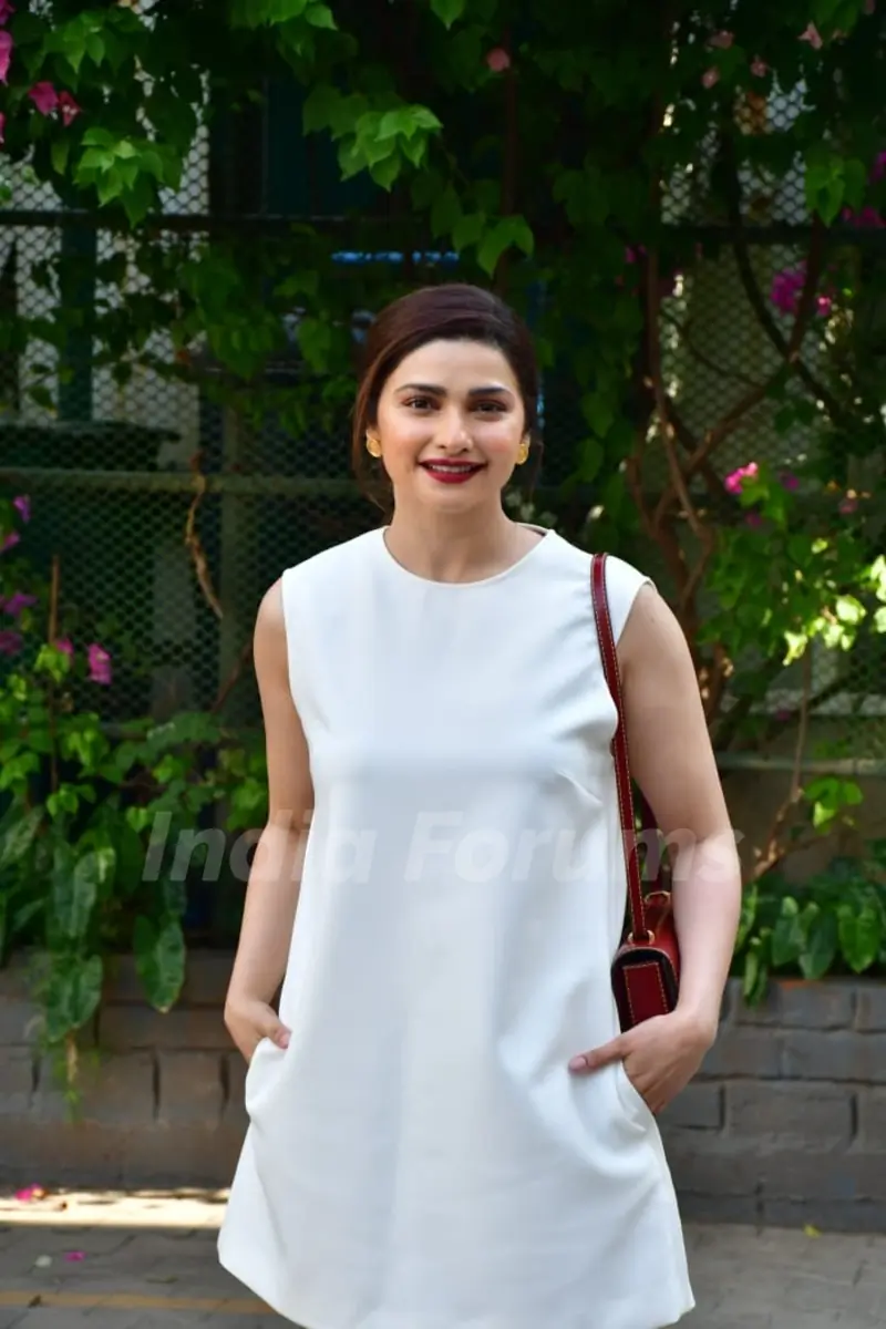 Prachi Desai snapped in the city