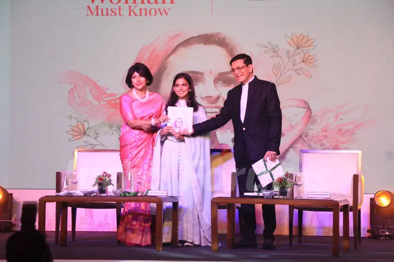 Isha Ambani grace at Book launch Event 