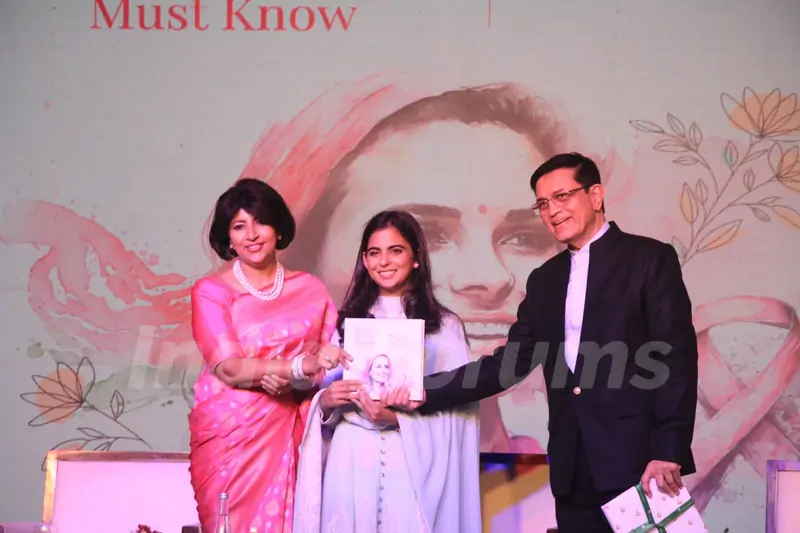 Isha Ambani grace at Book launch Event 