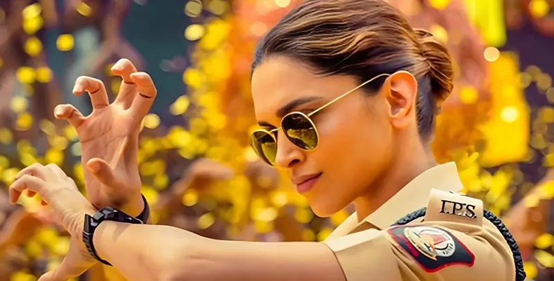 Rohit Shetty drops new still of Deepika Padukone as Shakti Shetty in 'Singham Again'