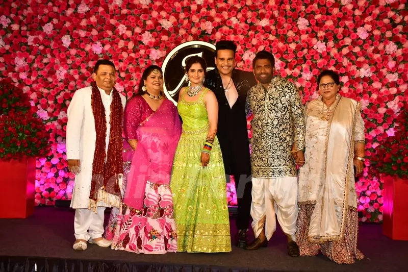 Krushna Abhishek attend Aarti Singh's Sangeet ceremony