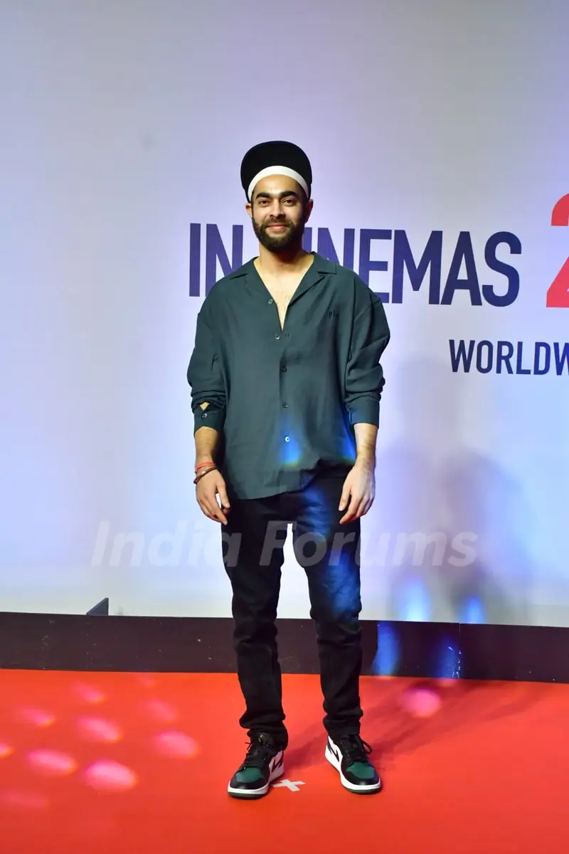 Manjot Singh grace the Screening of Ruslaan