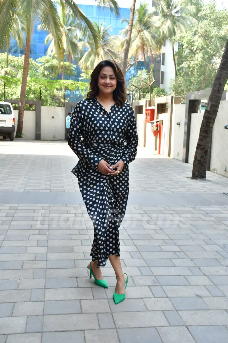 Jyotika snapped in the city