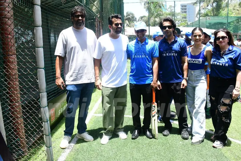 Srikanth Team spotted playing cricket match