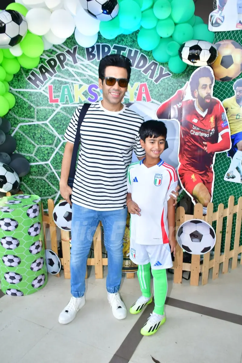 Tusshar Kapoor attend Tusshar Kapoor's son Laksshya Kapoor birthday party