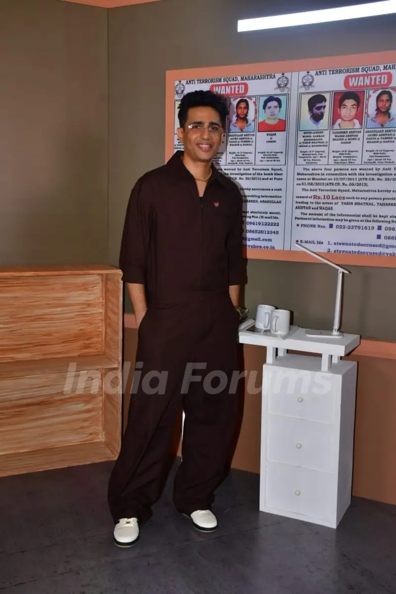 Gulshan Devaiah snapped for the promotion of series Bad Cop