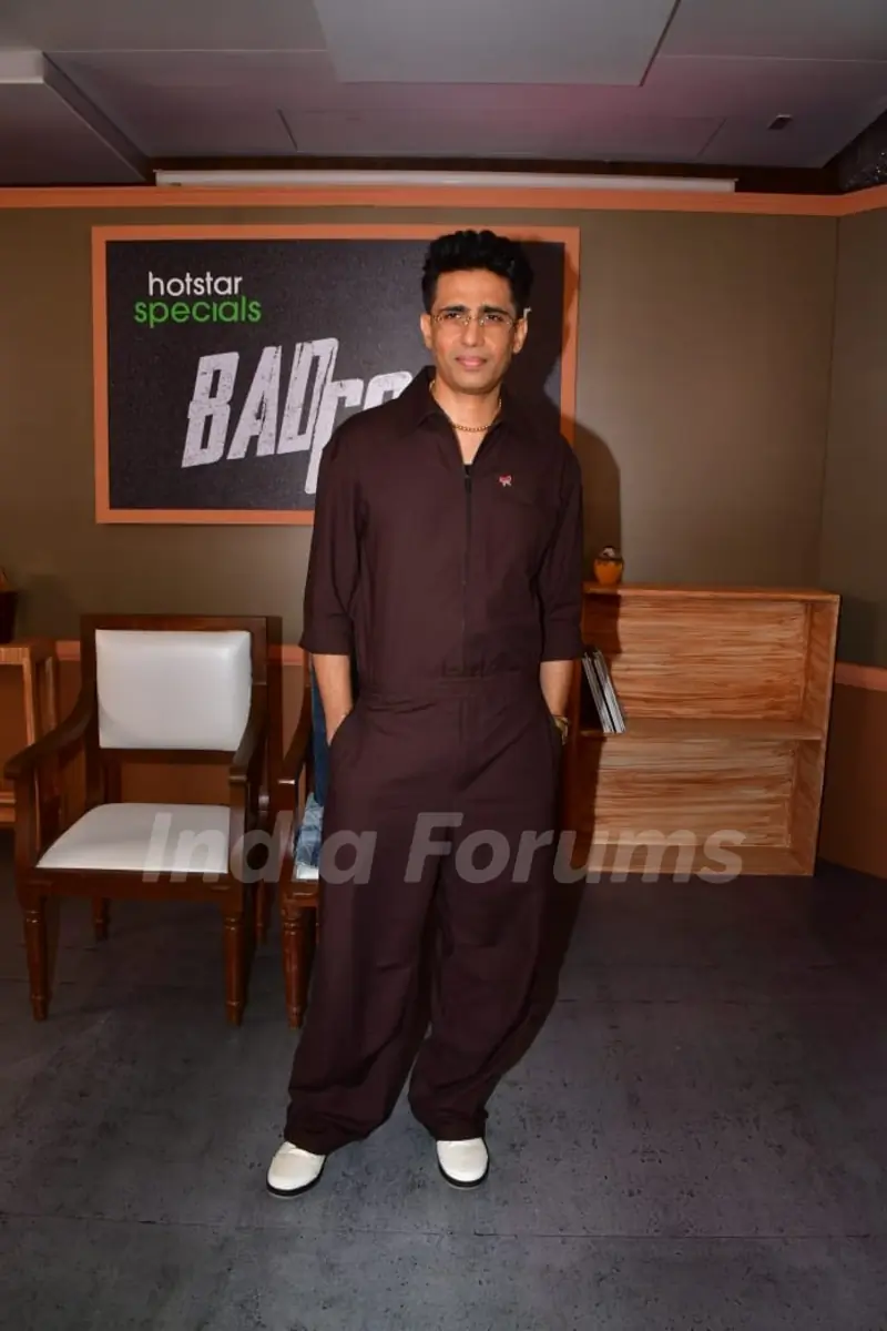 Gulshan Devaiah snapped for the promotion of series Bad Cop