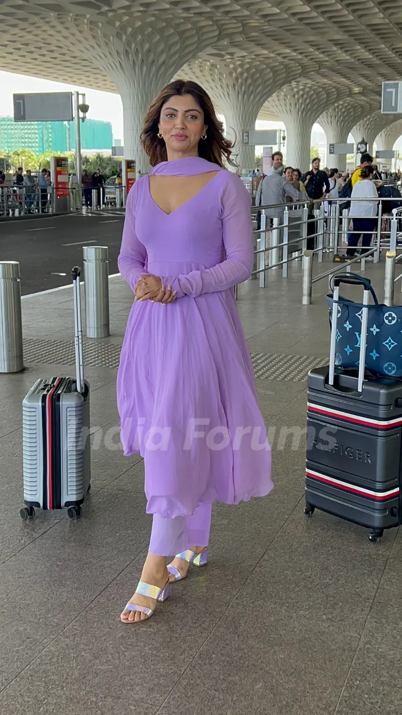 Akanksha Puri spotted at the airport