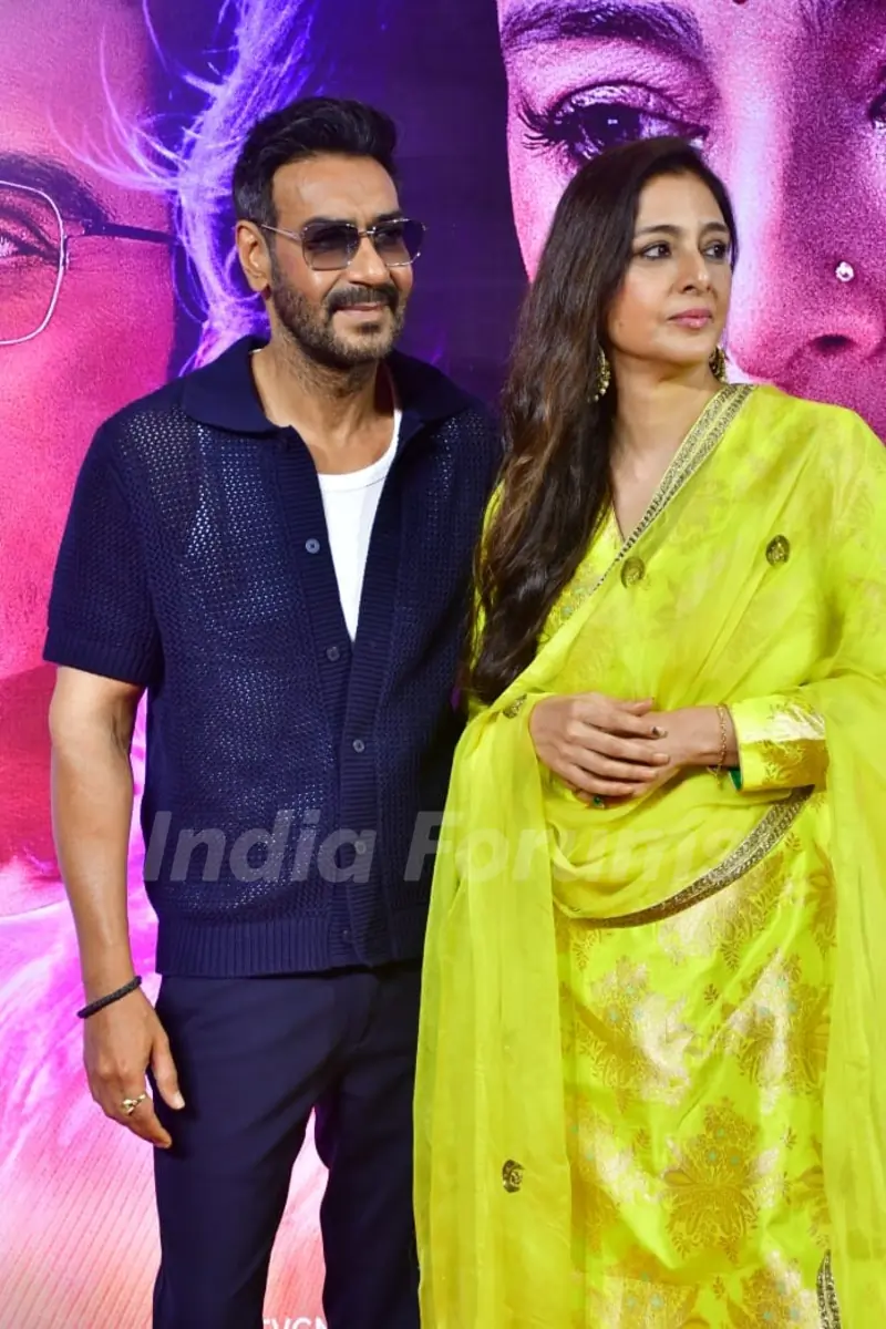 Ajay Devgn and Tabu attend Auron Mein Kahan Dum Tha trailer launch