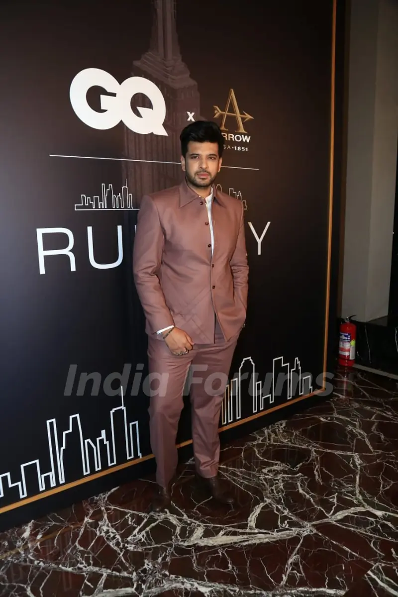 Karan Kundrra attend GQ and Arrow event