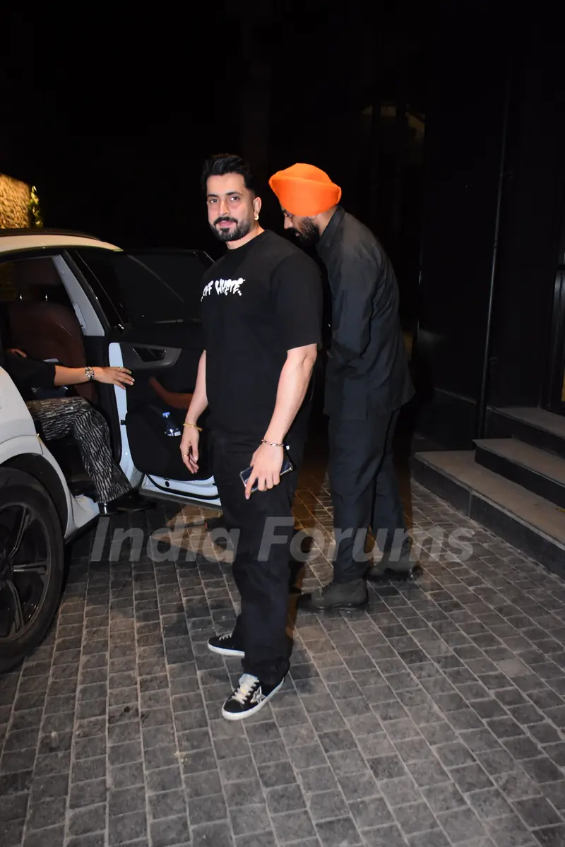 Sunny Singh snapped at the Excel Entertainment Office