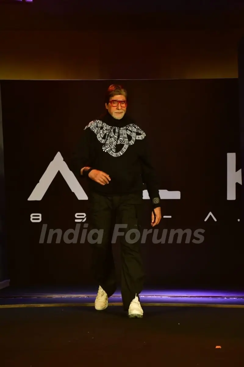 Amitabh Bachchan snapped at the Kalki 2898 AD Event 