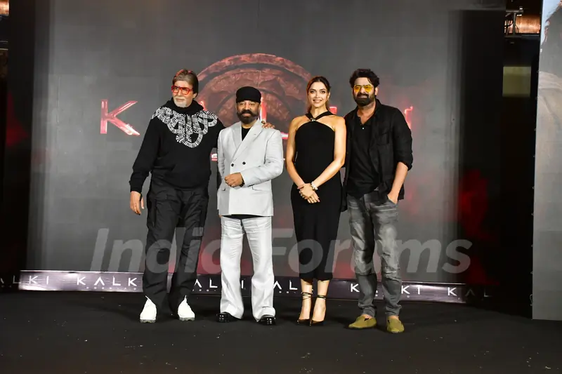 Amitabh Bachchan, Kamal Haasan, Deepika Padukone and Prabhas snapped at the Kalki 2898 AD Event 