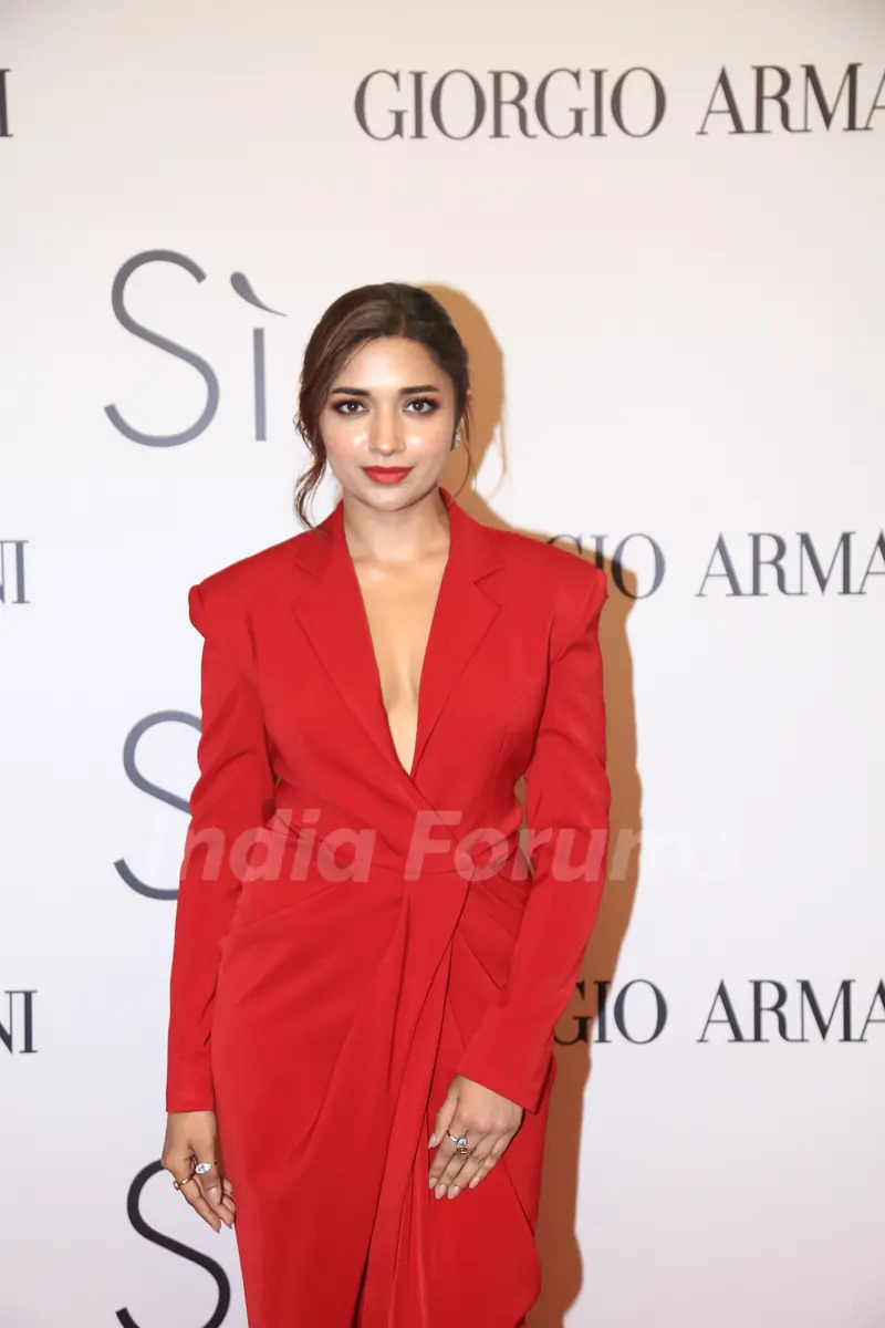 Jiya Shankar attend Giorgio Armani Event