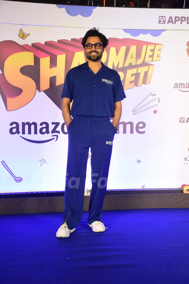 Jitendra Kumar attend the premiere of Sharma Ji Ki Beti