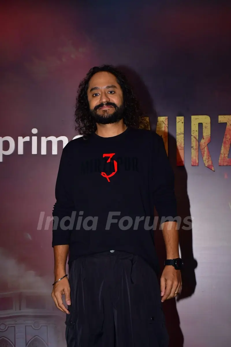 Gurmmeet Singh  snapped promoting Mirzapur Season 3  