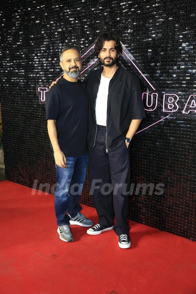 Anand Tiwari and Sunny Kaushal attend song launch of Tauba Tauba, Bad Newz