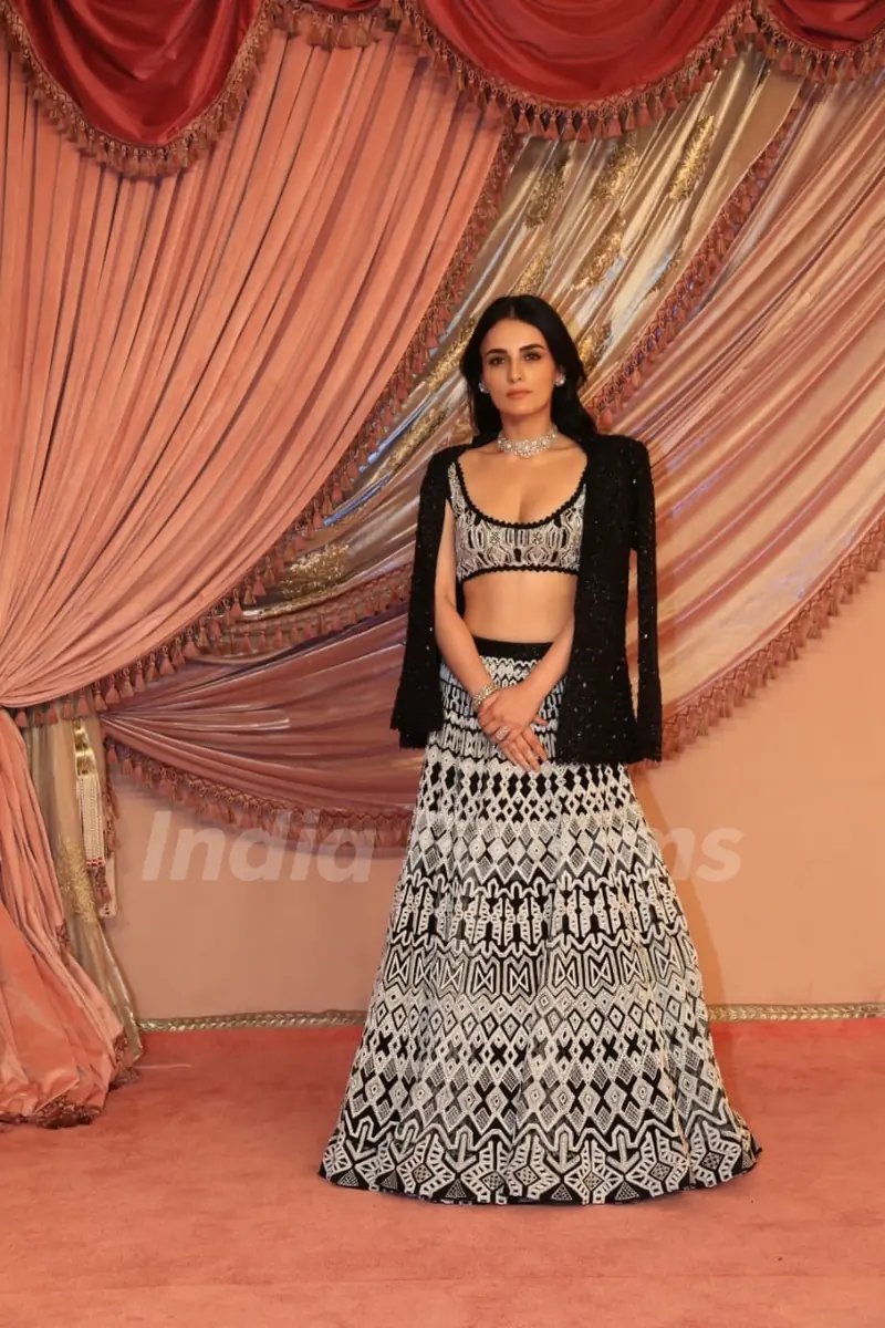 Radhika Madan attend Radhika Merchant and Anant Ambani Sangeet Ceremony