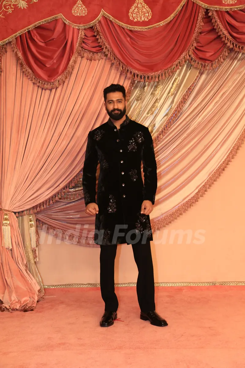 Vicky Kaushal attend Radhika Merchant and Anant Ambani Sangeet Ceremony