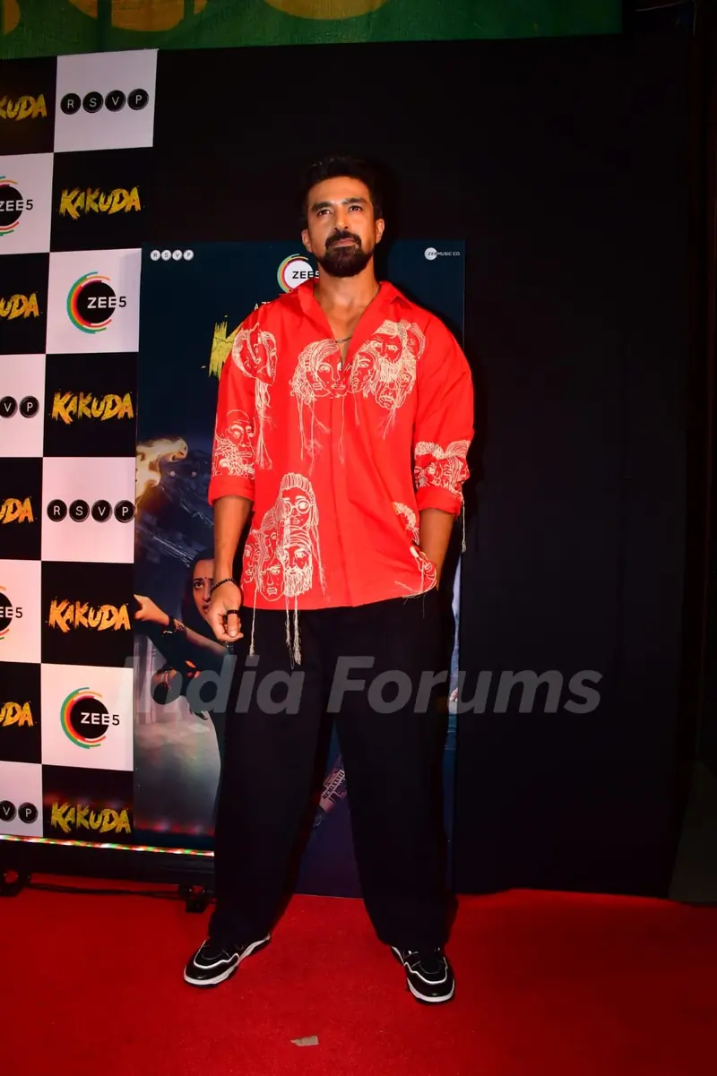 Saqib Saleem grace the premiere of Kakuda