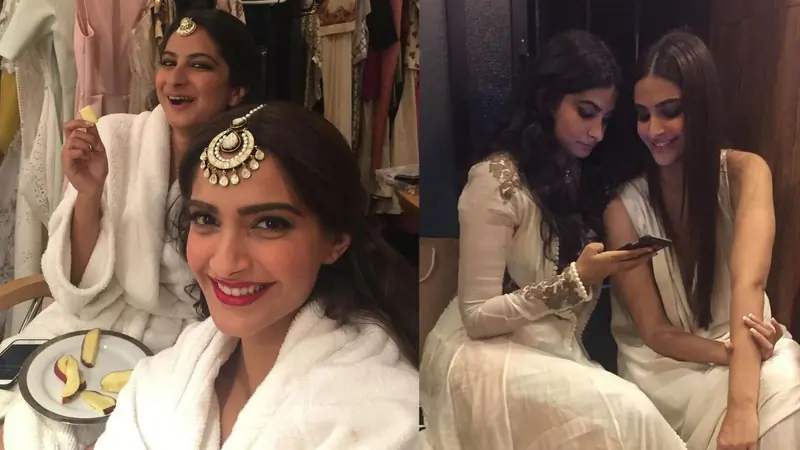 Sonam and Rhea Kapoor