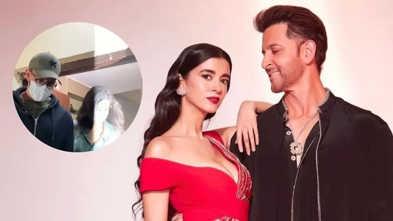 Hrithik Roshan and Saba Azad