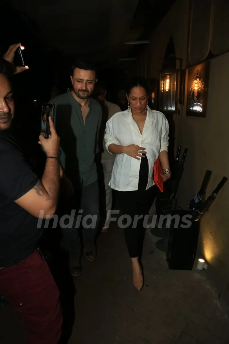 Masaba Gupta and Satyadeep Misra snapped in the city
