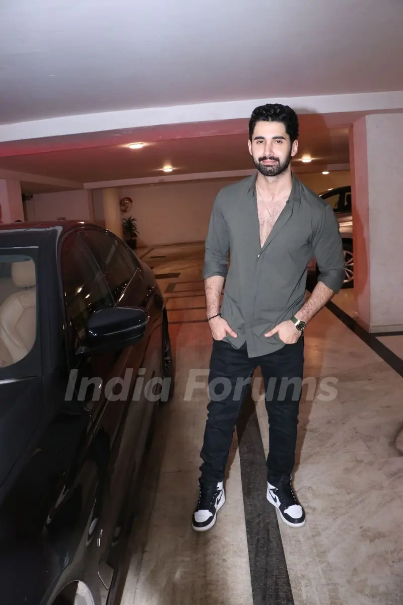 Laksh Lalwani snapped in the city