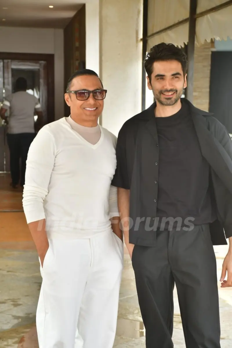 Rahul Bose and Ishwak Singh snapped promoting their upcoming movie ‘Berlin’