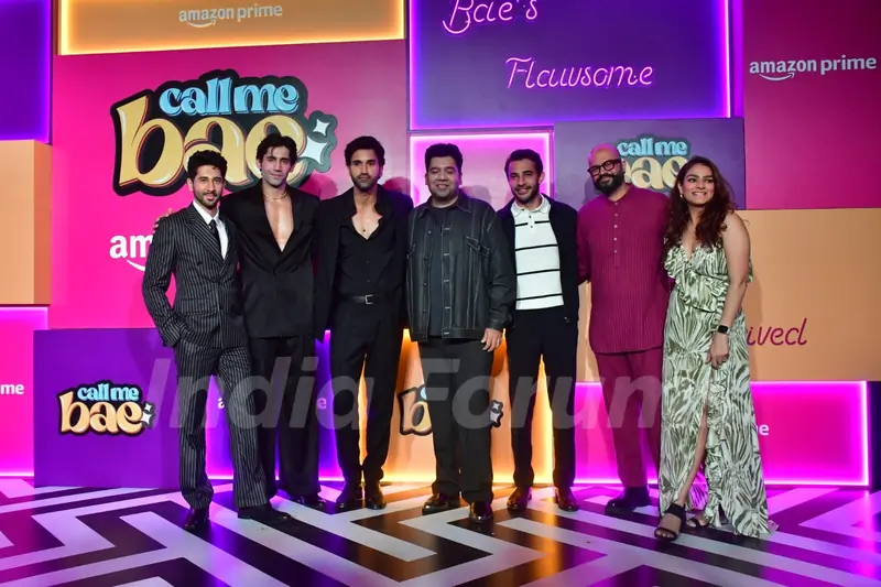 Varun Sood, Gurfateh Pirzada and Vihaan Samat Attend the screening of 'Call Me Bae'