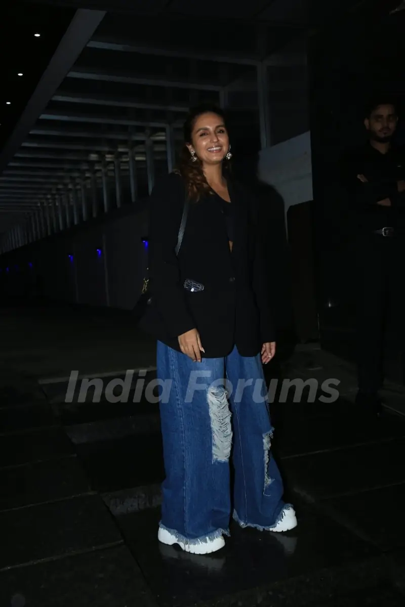 Huma Qureshi snapped in the city