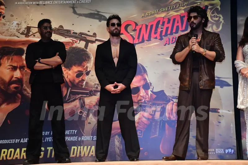 Ajay Devgn, Kareena Kapoor Khan, Tiger Shroff, Ranveer Singh, Arjun Kapoor, Rohit Shetty and other celebs grace the trailer launch of ‘Singham Again’