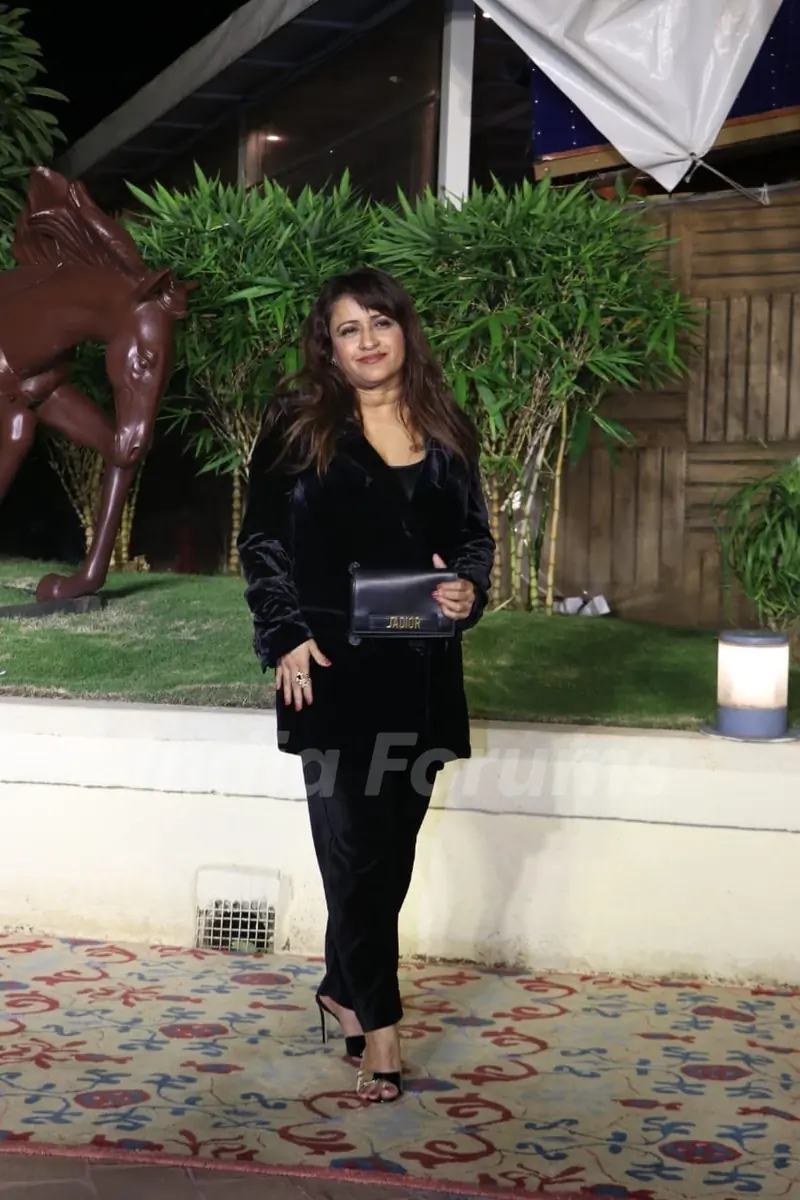 Celebrities snapped at  the welcome party for Warner Music Group