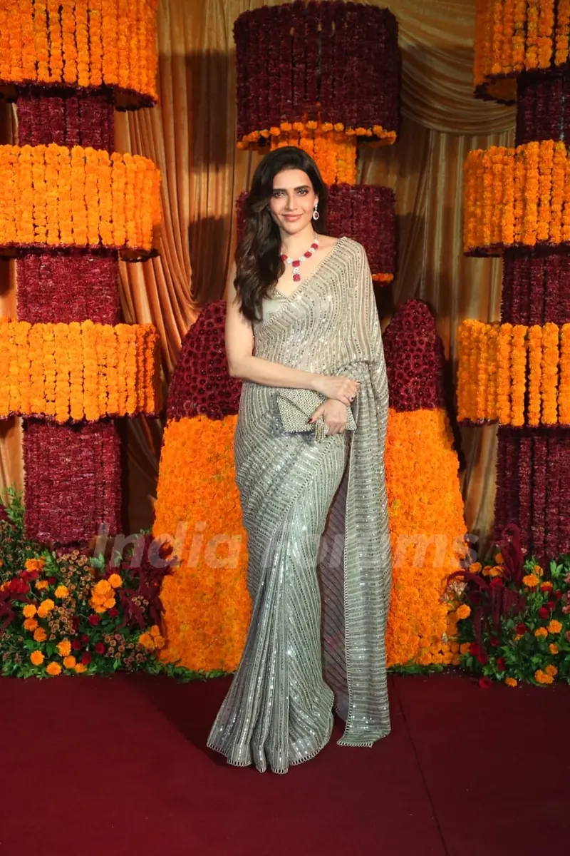 Karishma Tanna snapped at Ramesh Taurani’s Diwali Bash
