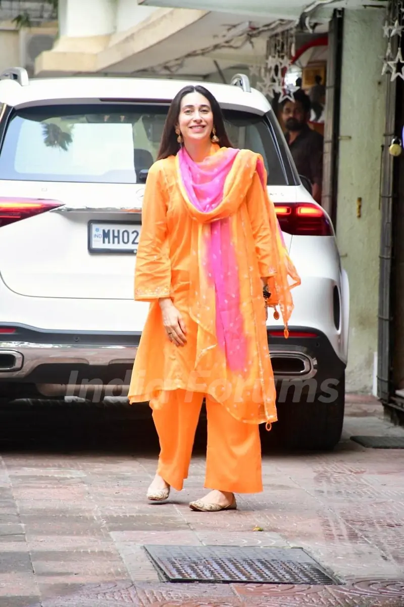 Karisma Kapoor snapped in the city