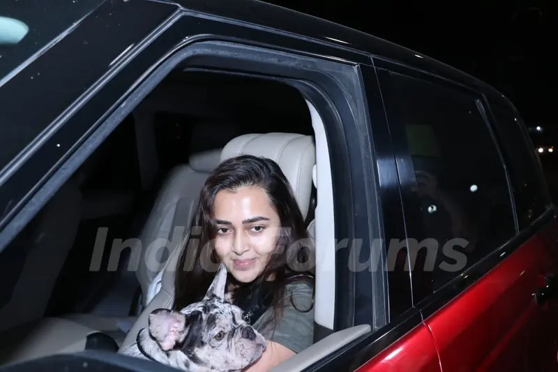 Tejasswi Prakash snapped in the city
