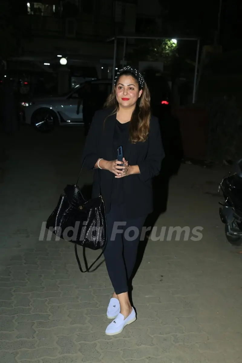 Amrita Arora snapped in the city