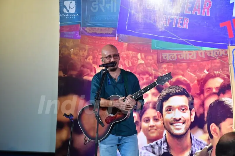 Shantanu Moitra snapped at their song launch ‘Chal Zero Pe Chalte Hain’ from Zero Se Restart