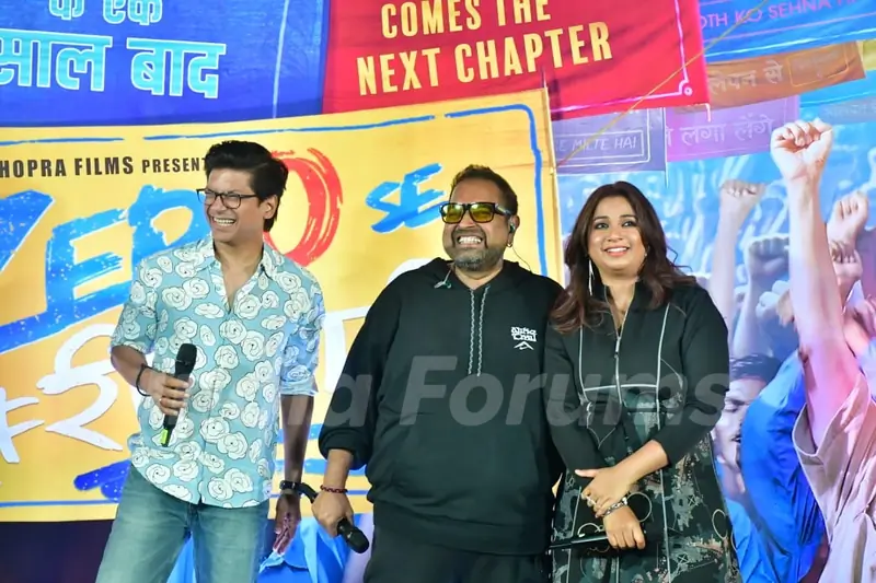 Shreya Ghoshal, Shankar Mahadevan and Shaan snapped at their song launch ‘Chal Zero Pe Chalte Hain’ from Zero Se Restart