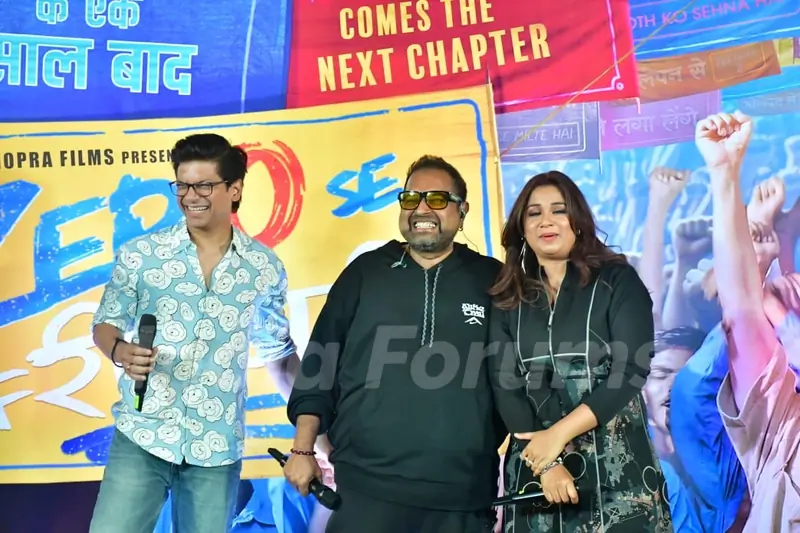 Shreya Ghoshal, Shankar Mahadevan and Shaan snapped at their song launch ‘Chal Zero Pe Chalte Hain’ from Zero Se Restart