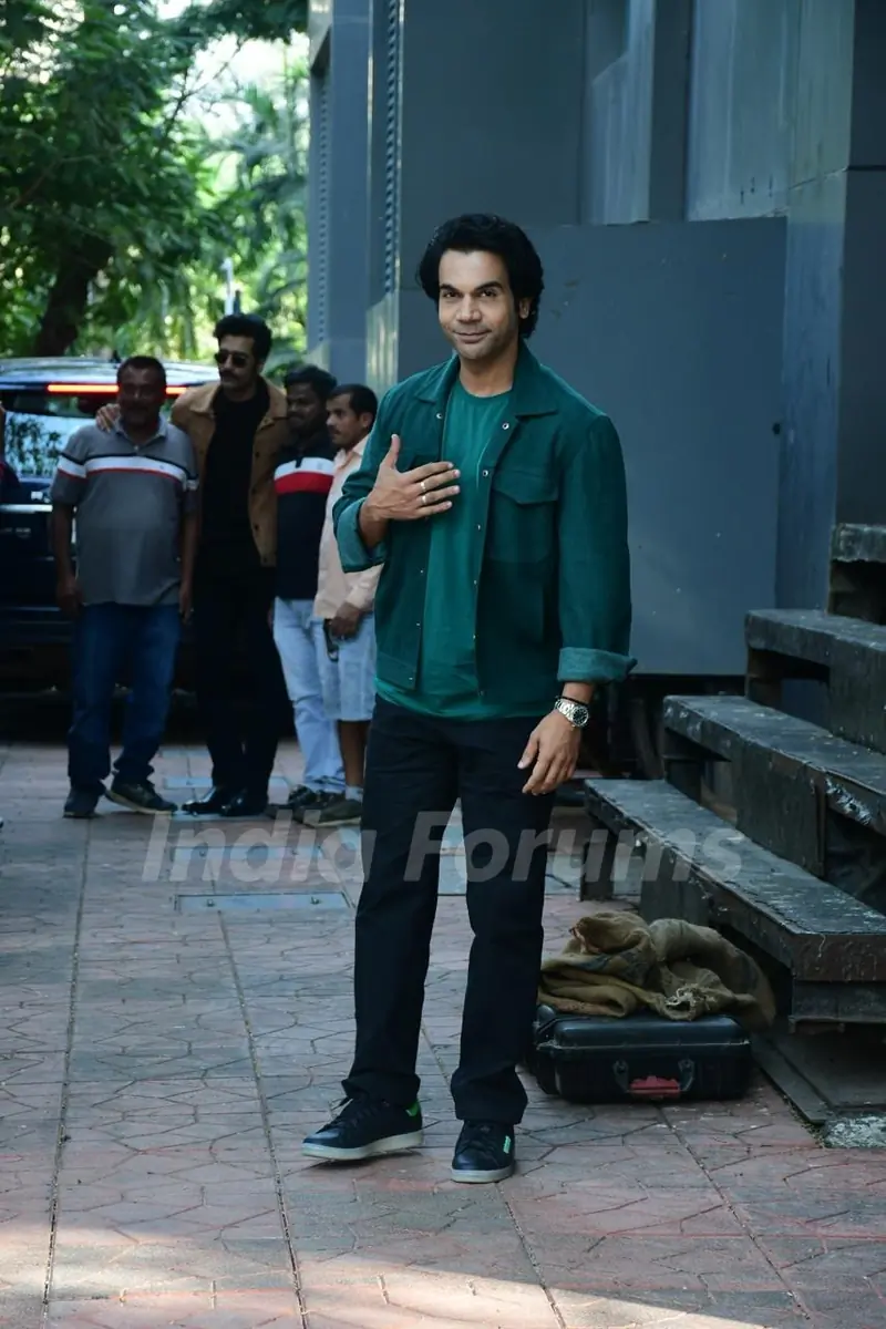 Rajkummar Rao snapped in the city