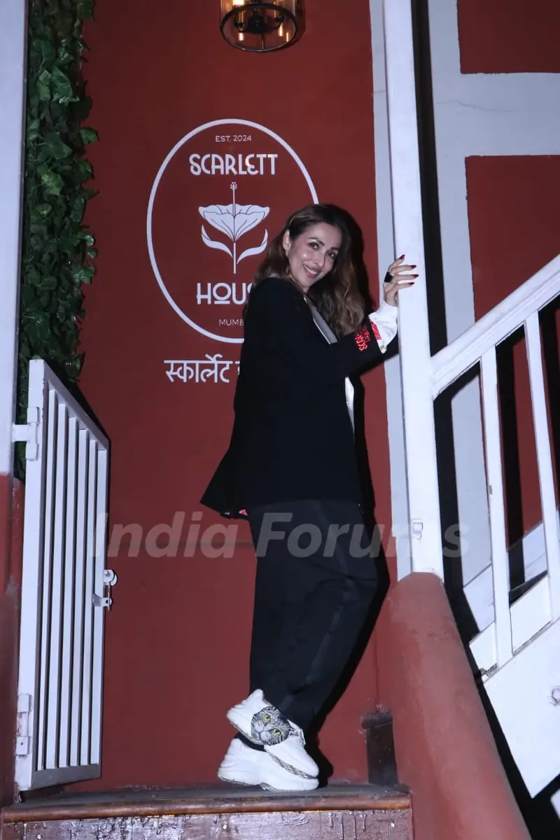 Malaika Arora snapped in the city